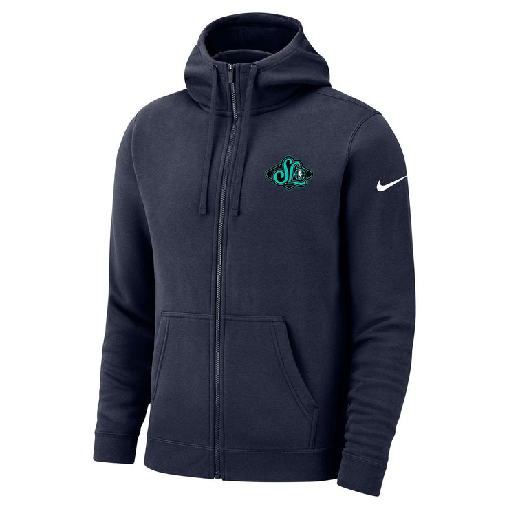 Navy - Nike Zip-Up - SL Crest