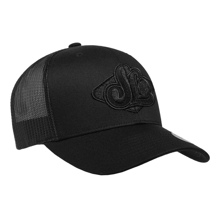 SL TRUCKER HAT - BLACK