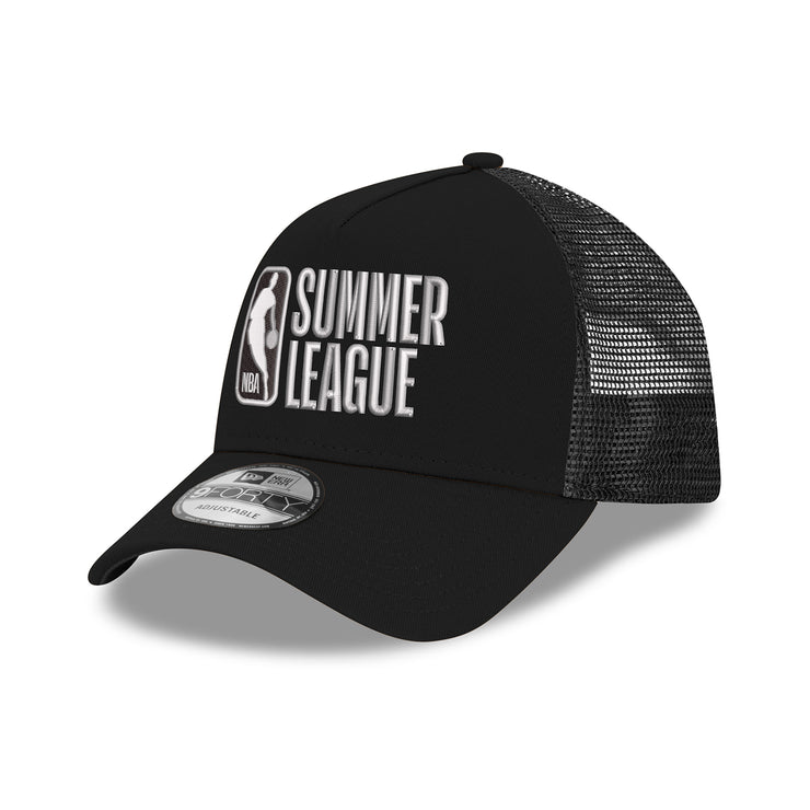 Black/Silver - New Era Trucker Hat