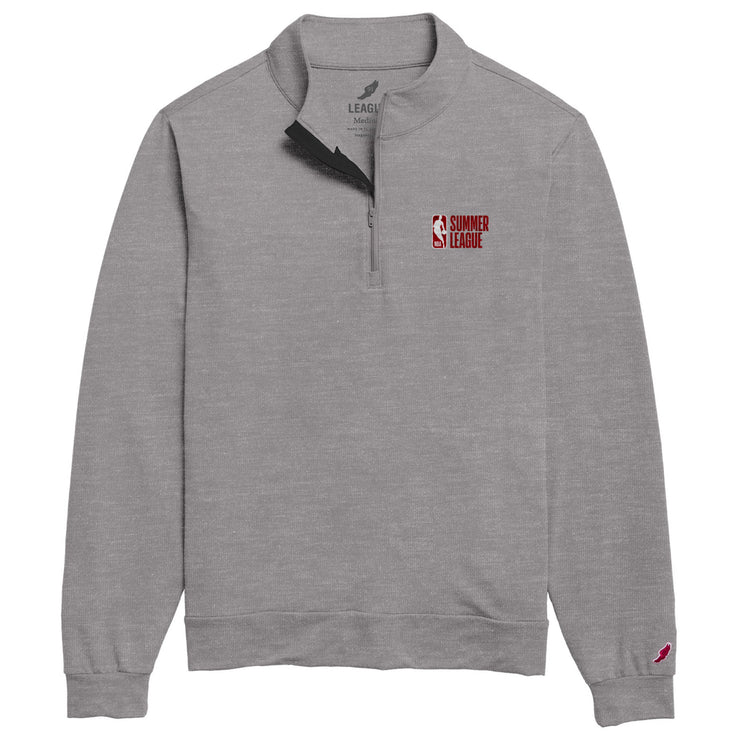 Grey - 1/4 Zip - SL Logo