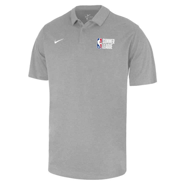 2025 Flat Silver - Nike Polo - SL Logo