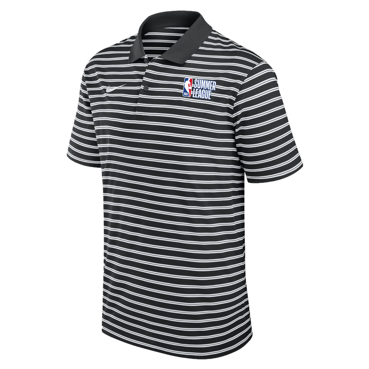 2025 Black Stripe - Nike Polo - SL Logo
